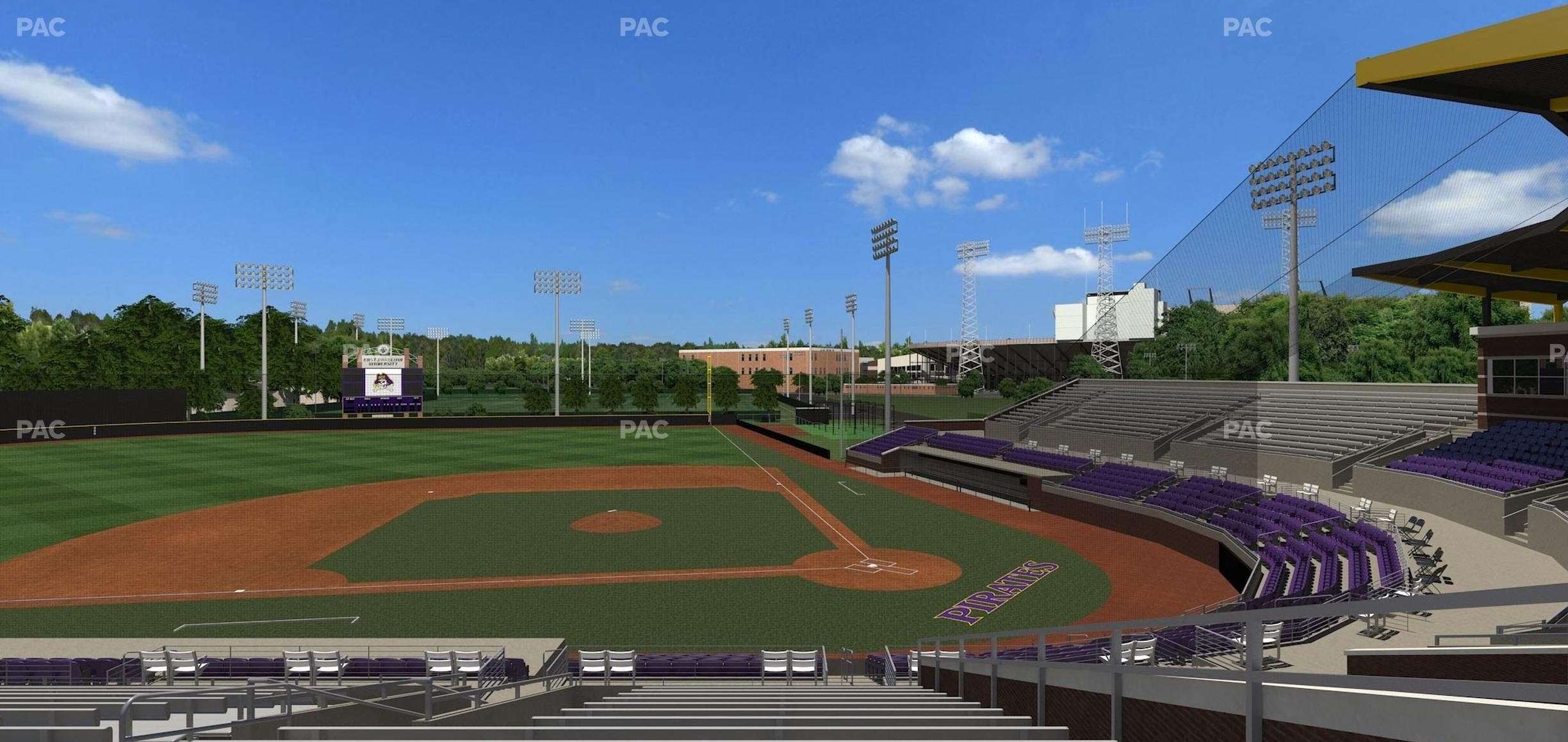Lewis Field at Clark-LeClair Stadium - Section 207 Seat View