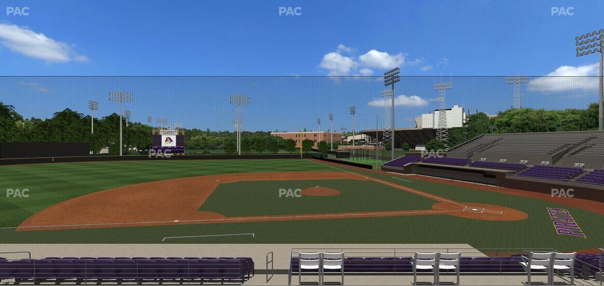 Lewis Field at Clark-LeClair Stadium - Section 208 Seat View