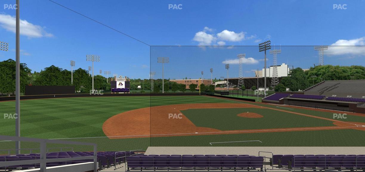 Lewis Field at Clark-LeClair Stadium - Section 209 Seat View