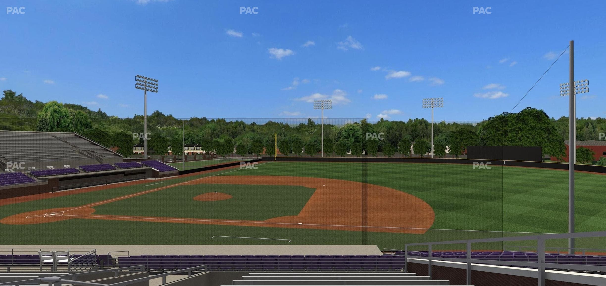 Lewis Field at Clark-LeClair Stadium - Section Ga Seat View
