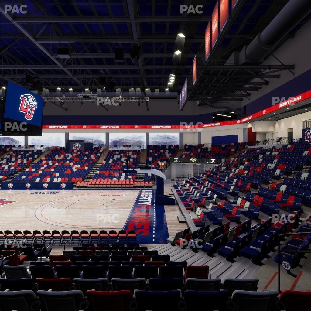 Liberty Arena - Section 1 Seat View