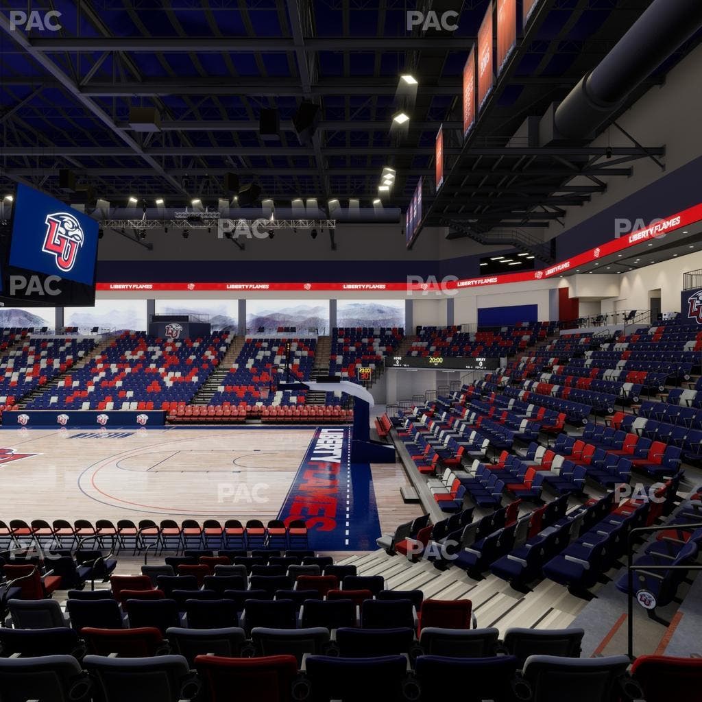 Liberty Arena - Section 1 Seat View