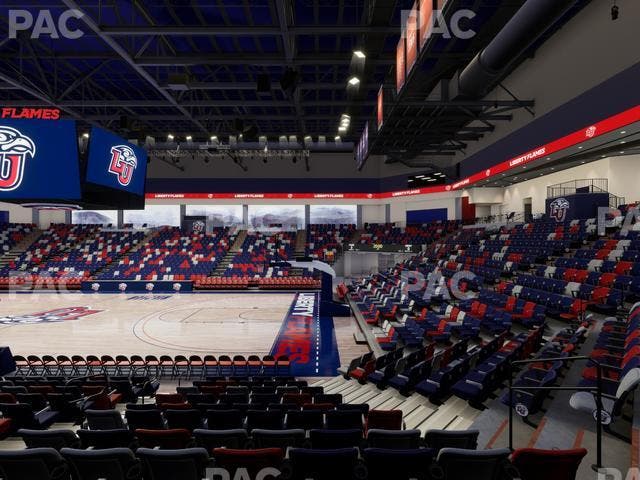 Liberty Arena - Section 1 Seat View