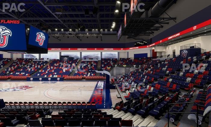 Liberty Arena - Section 1 Seat View