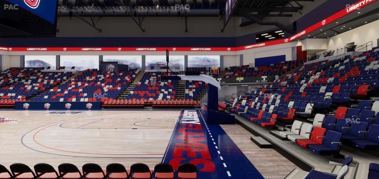 Liberty Arena - Section 1 Seat View