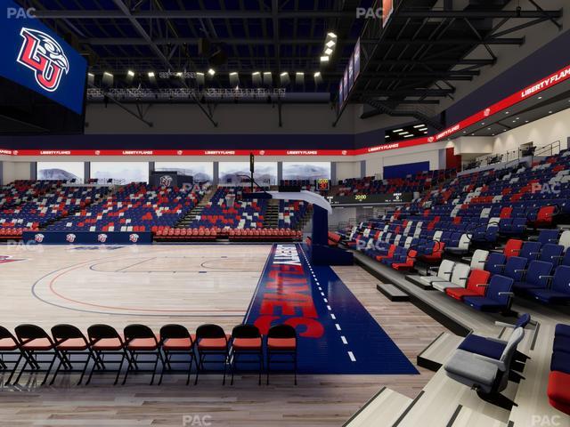 Liberty Arena - Section 1 Seat View