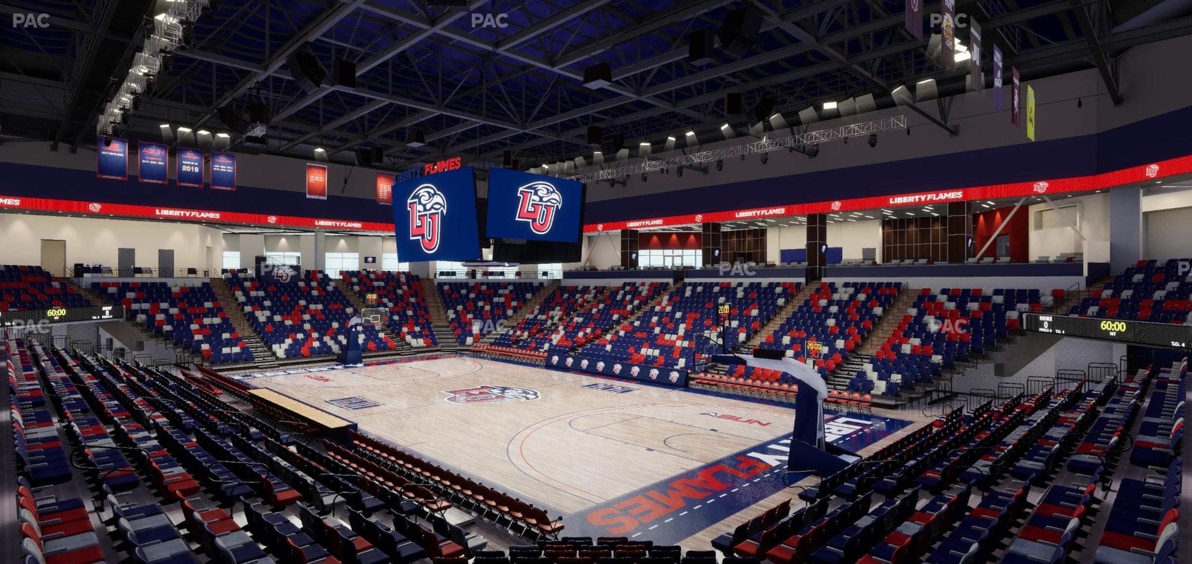 Liberty Arena - Section 10 Seat View