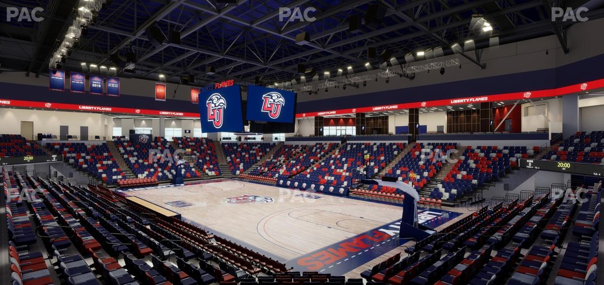 Liberty Arena - Section 10 Seat View