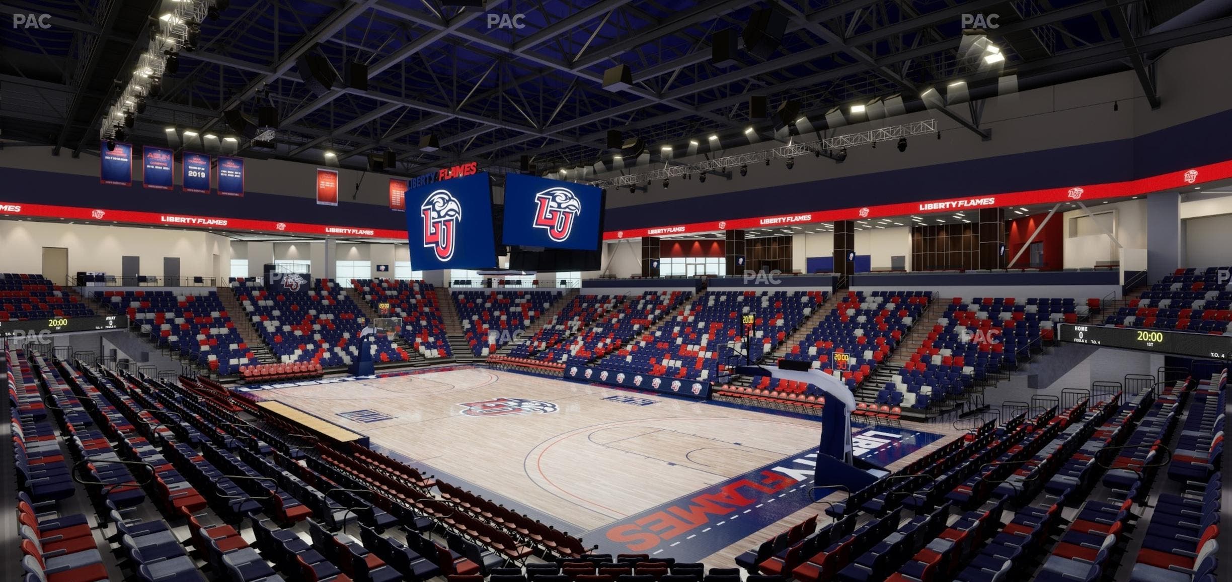 Liberty Arena - Section 10 Seat View