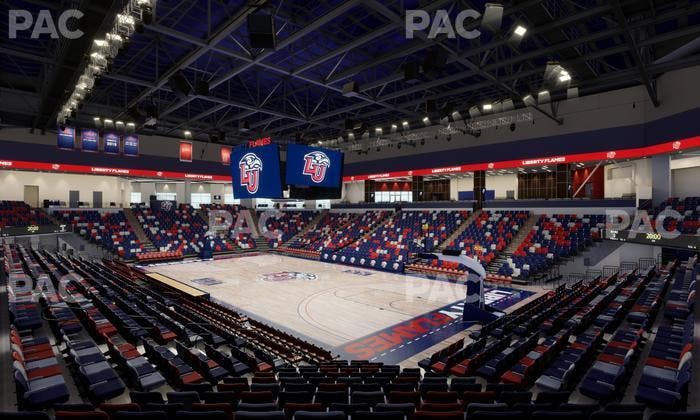 Liberty Arena - Section 10 Seat View