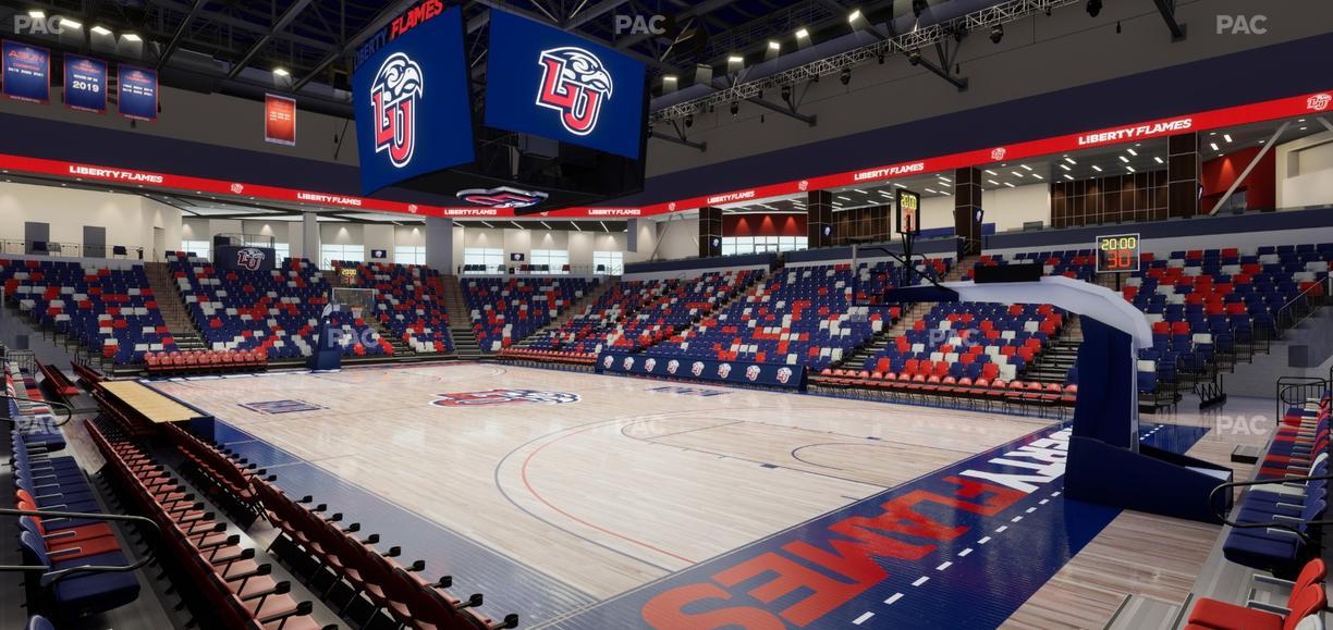 Liberty Arena - Section 10 Seat View