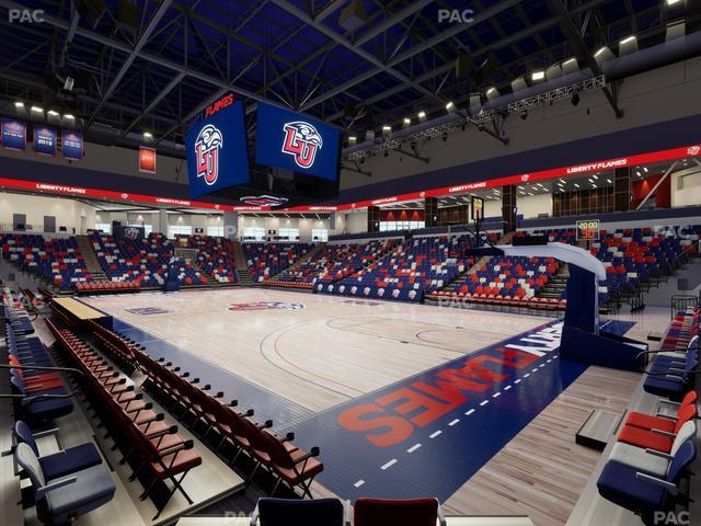 Liberty Arena - Section 10 Seat View