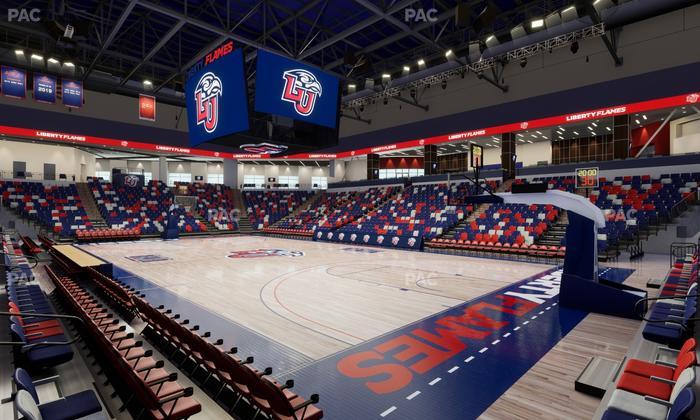 Liberty Arena - Section 10 Seat View