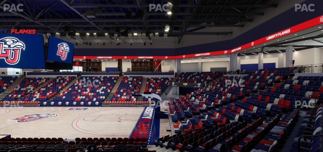 Liberty Arena - Section 11 Seat View