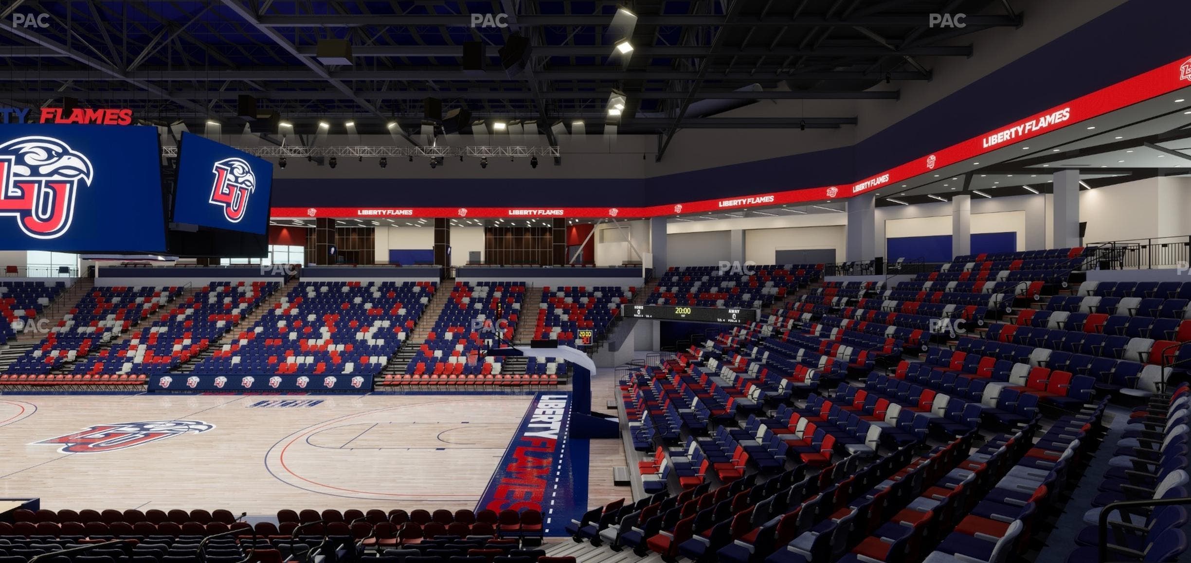 Liberty Arena - Section 11 Seat View