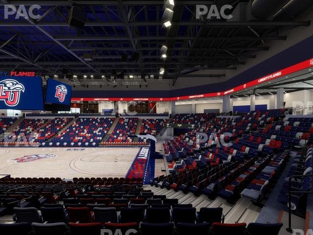 Liberty Arena - Section 11 Seat View