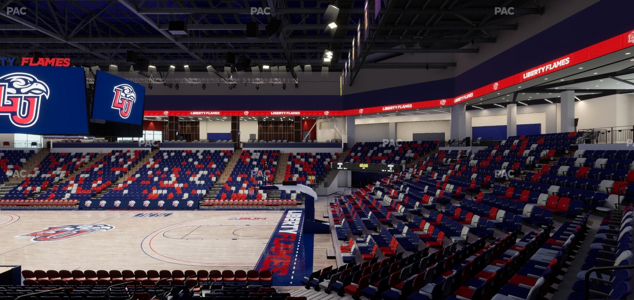 Liberty Arena - Section 11 Seat View