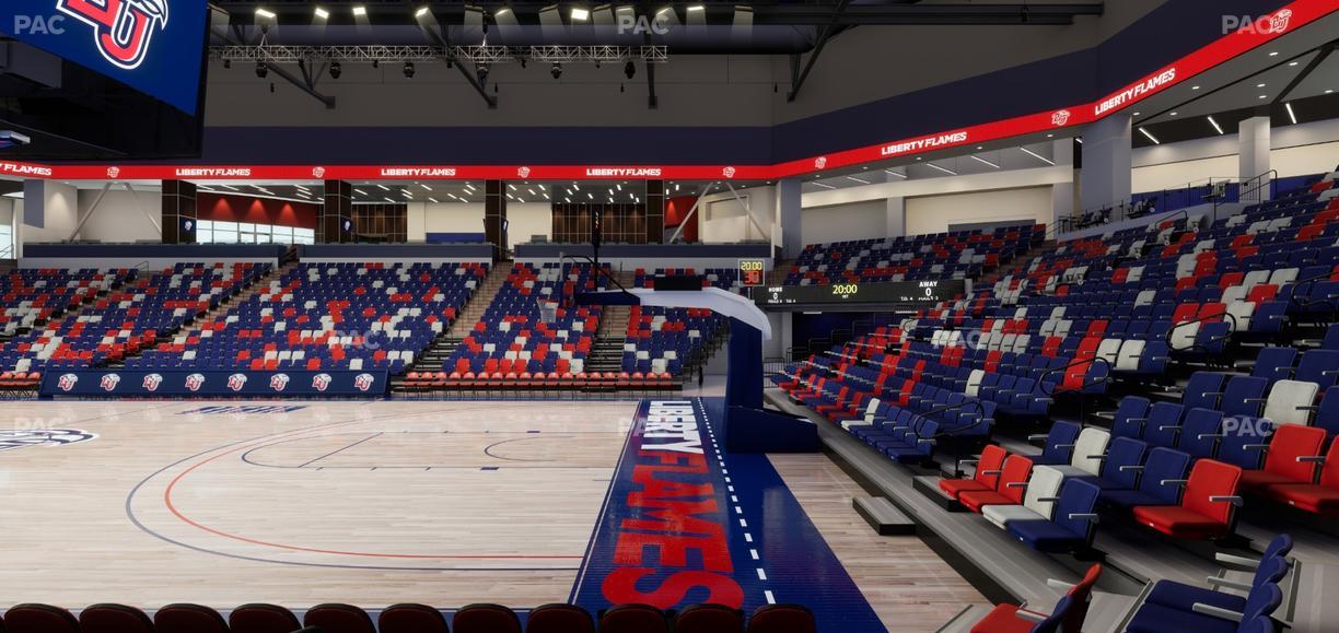 Liberty Arena - Section 11 Seat View