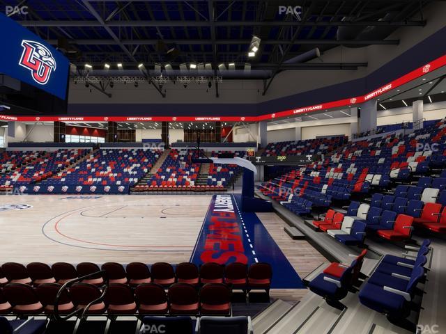 Liberty Arena - Section 11 Seat View