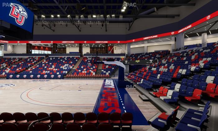 Liberty Arena - Section 11 Seat View