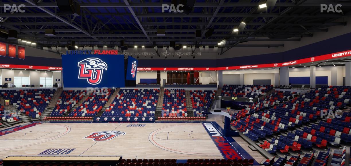 Liberty Arena - Section 12 Seat View