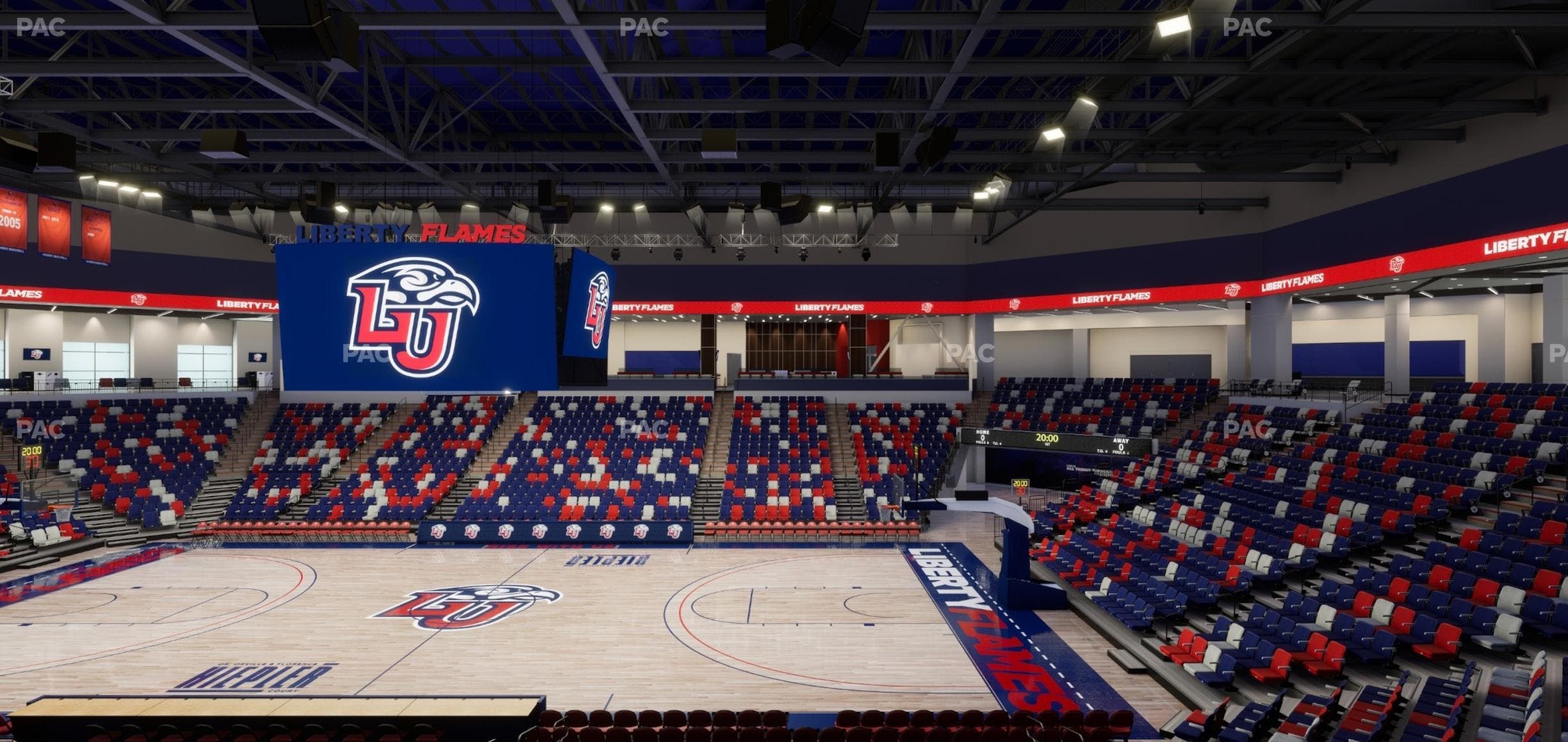 Liberty Arena - Section 12 Seat View
