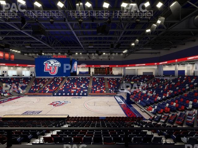 Liberty Arena - Section 12 Seat View