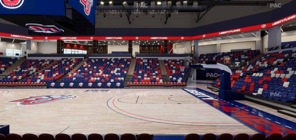 Liberty Arena - Section 12 Seat View