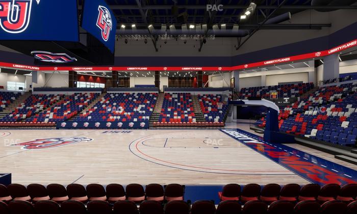 Liberty Arena - Section 12 Seat View