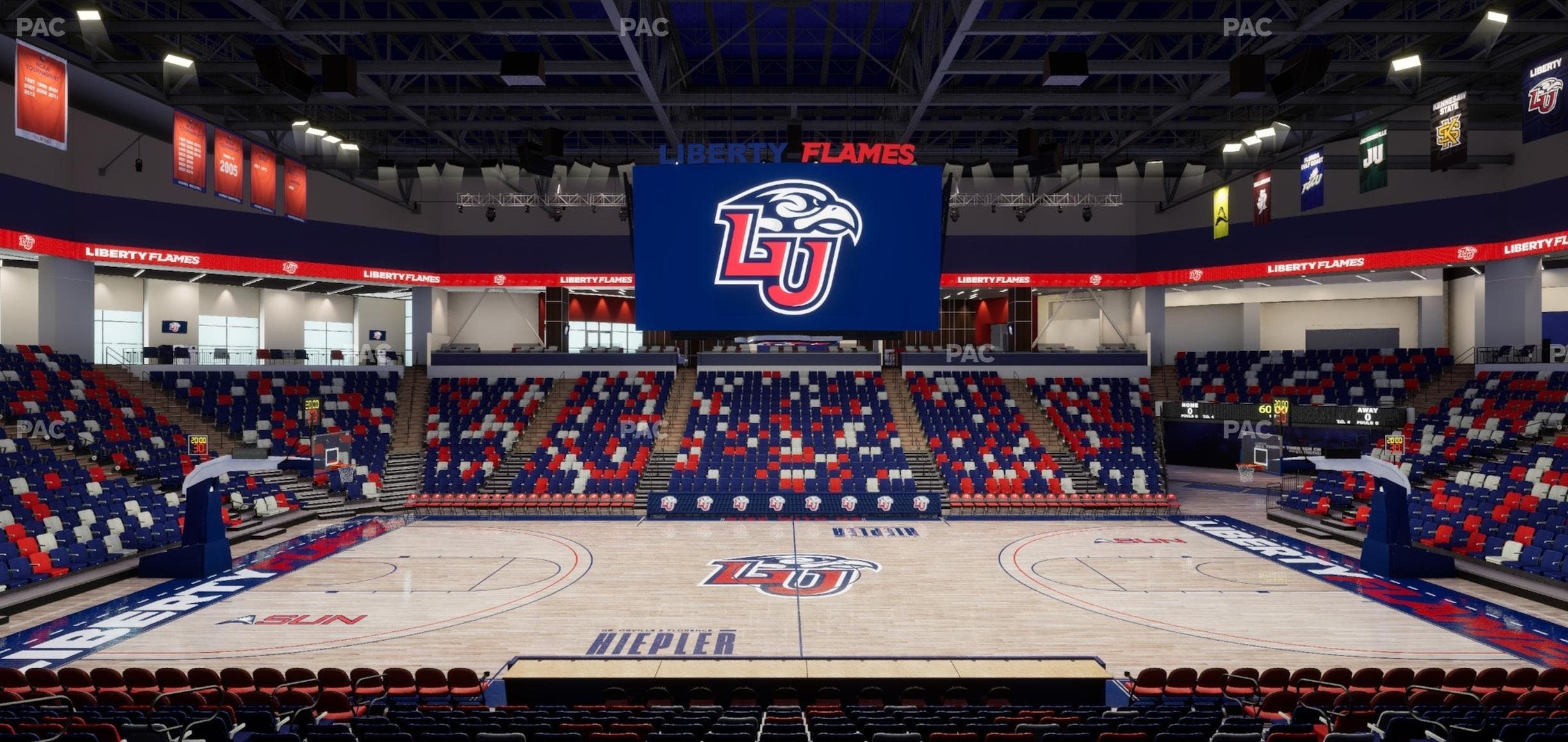 Liberty Arena - Section 13 Seat View