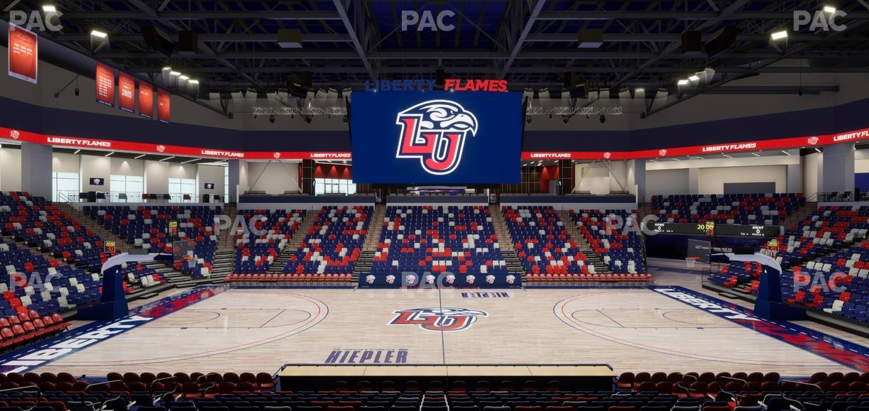 Liberty Arena - Section 13 Seat View