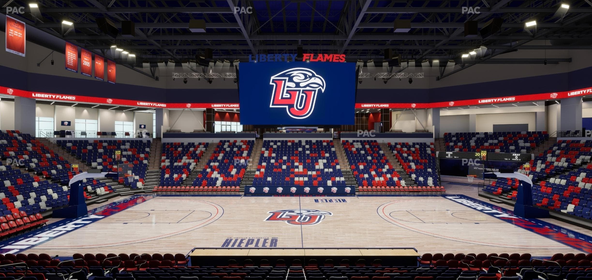 Liberty Arena - Section 13 Seat View