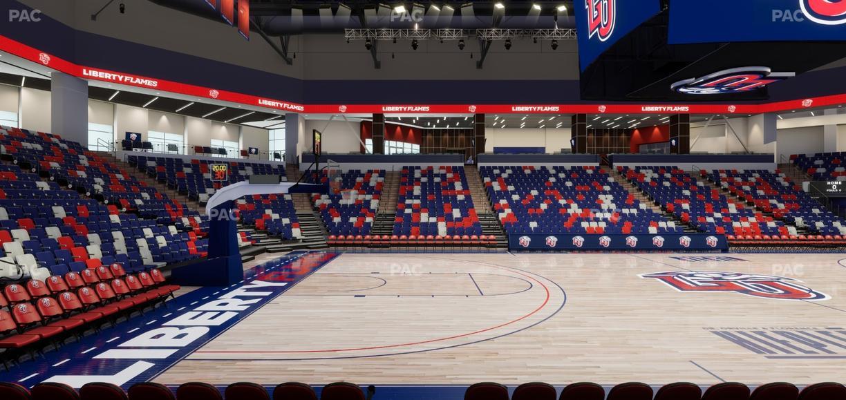 Liberty Arena - Section 14 Seat View