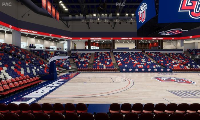 Liberty Arena - Section 14 Seat View