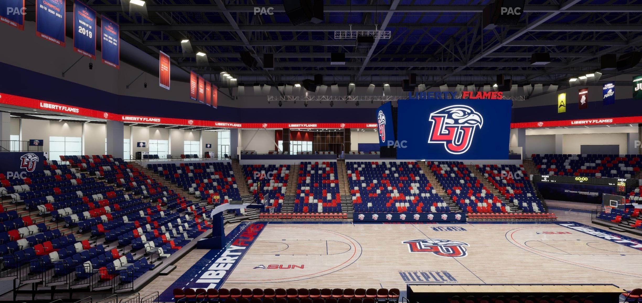 Liberty Arena - Section 14 Seat View