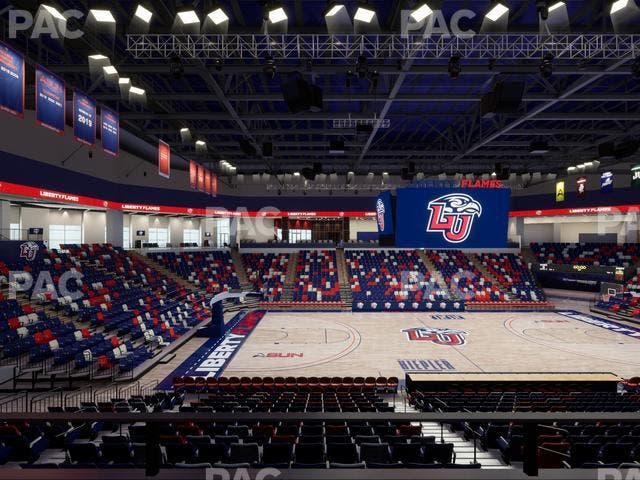 Liberty Arena - Section 14 Seat View