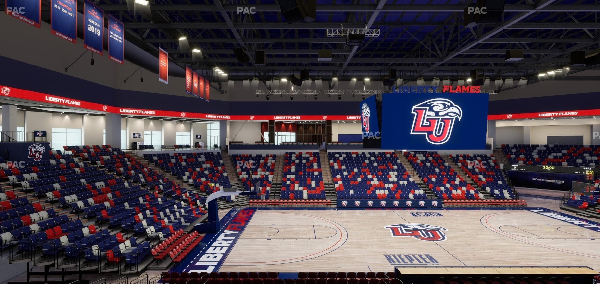Liberty Arena - Section 14 Seat View
