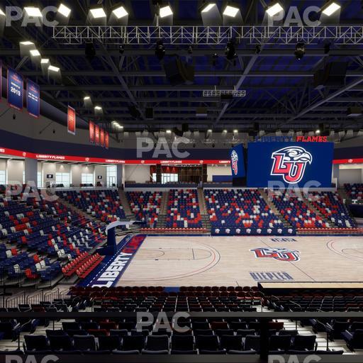 Liberty Arena - Section 14 Seat View
