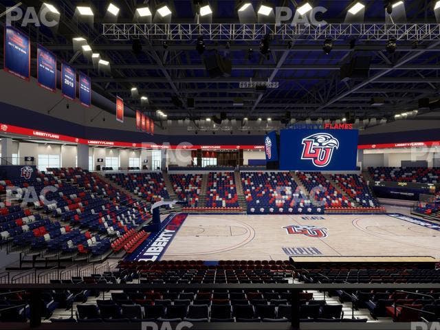 Liberty Arena - Section 14 Seat View