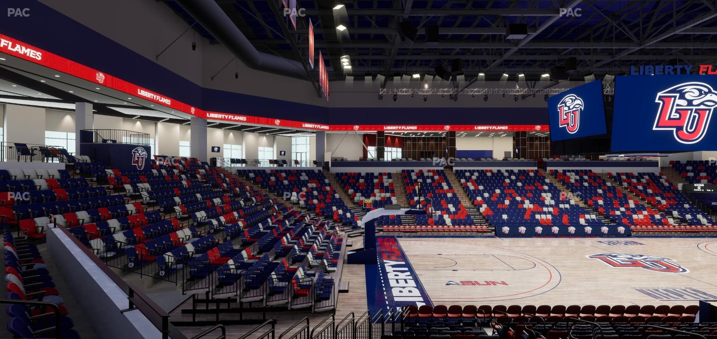 Liberty Arena - Section 15 Seat View