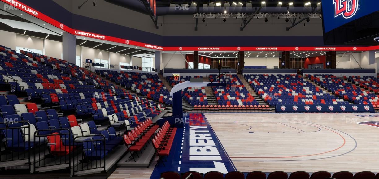 Liberty Arena - Section 15 Seat View