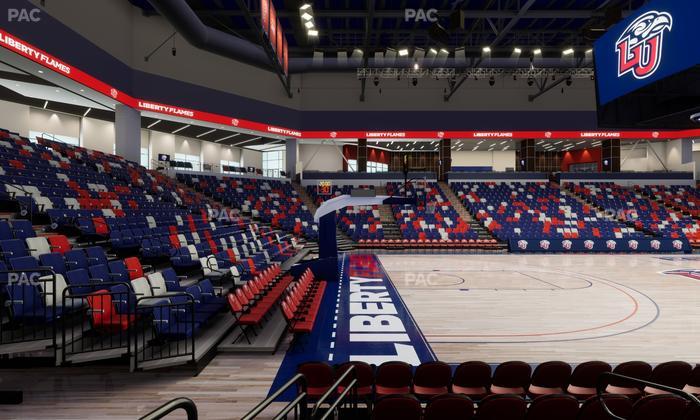 Liberty Arena - Section 15 Seat View