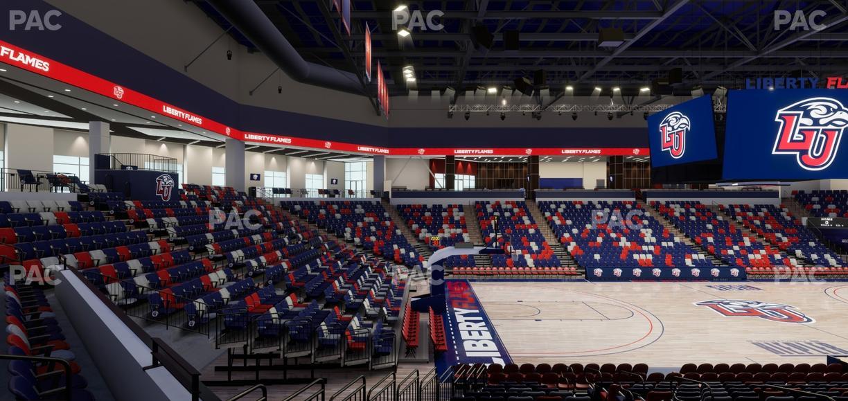 Liberty Arena - Section 15 Seat View