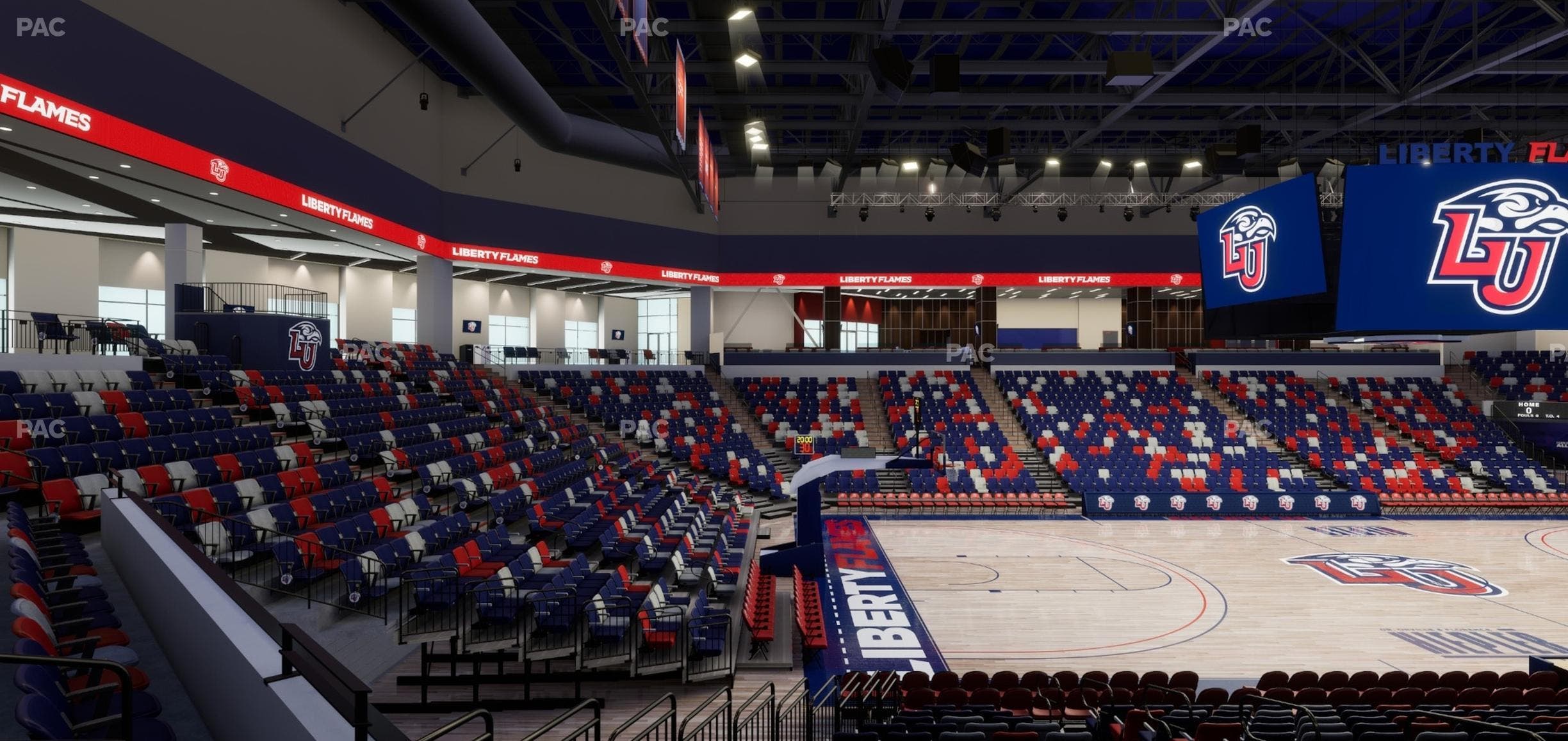 Liberty Arena - Section 15 Seat View