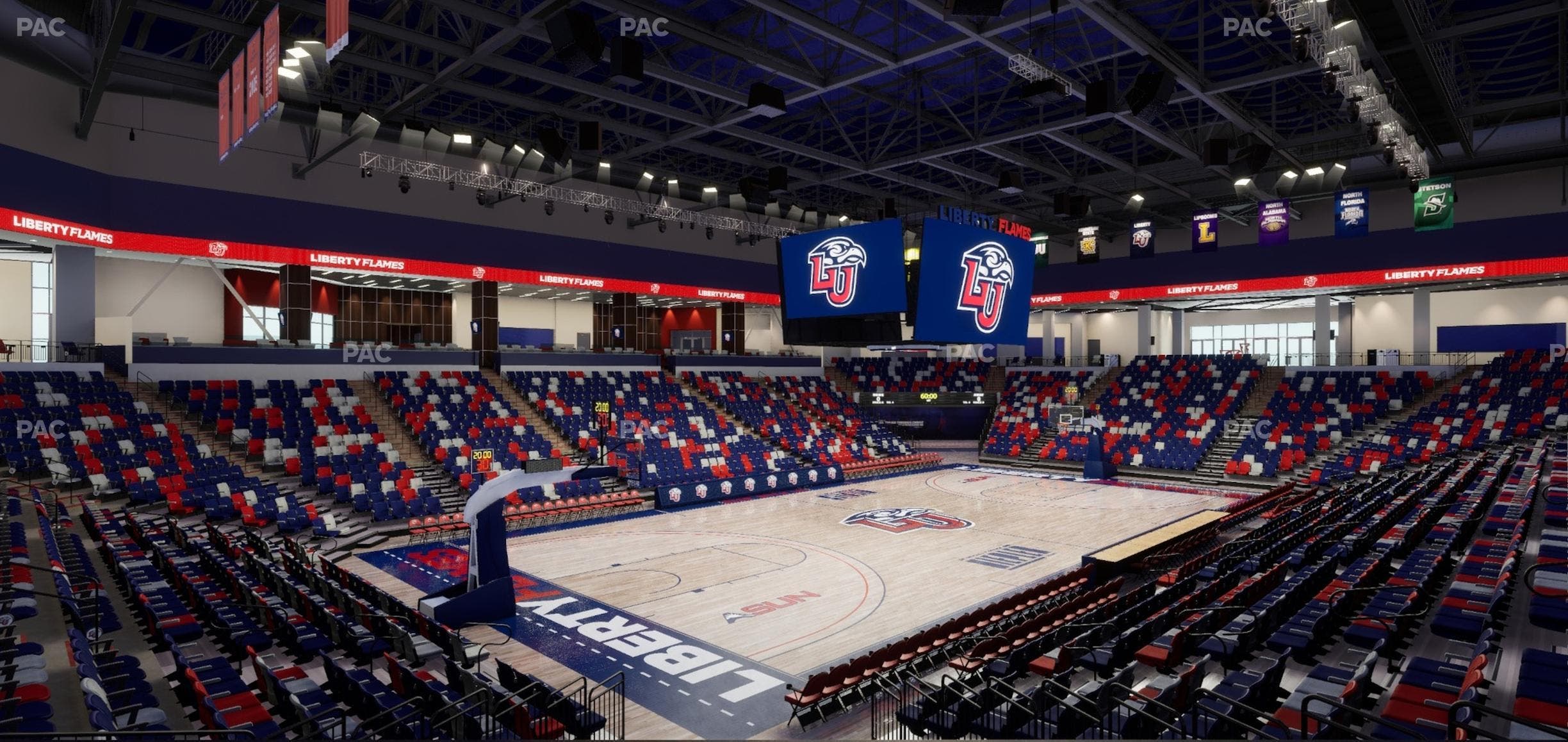 Liberty Arena - Section 16 Seat View