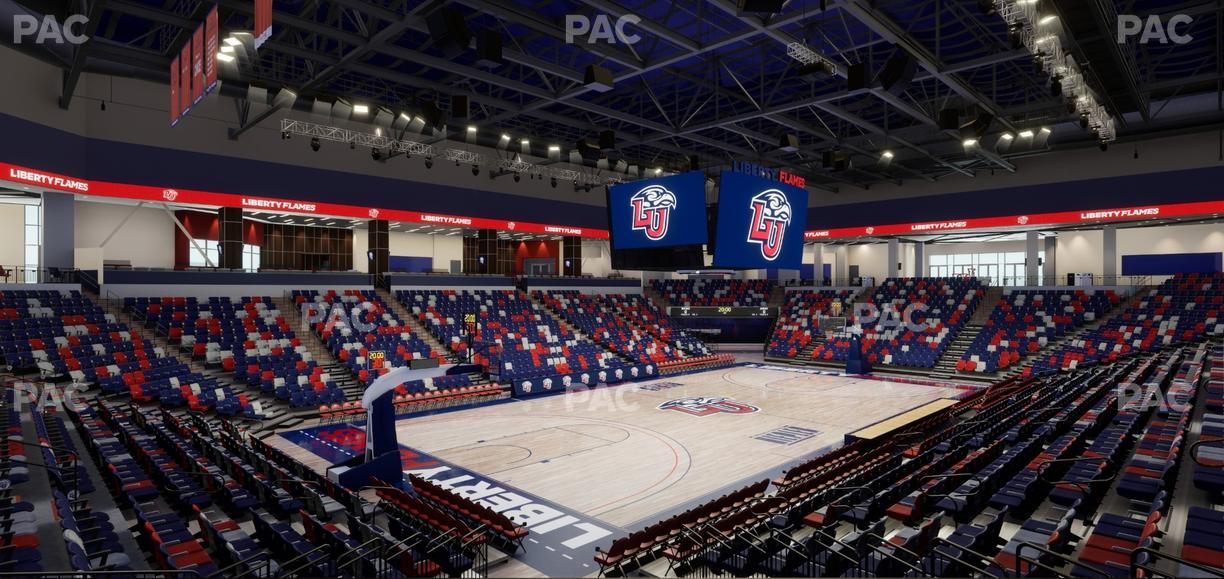 Liberty Arena - Section 16 Seat View