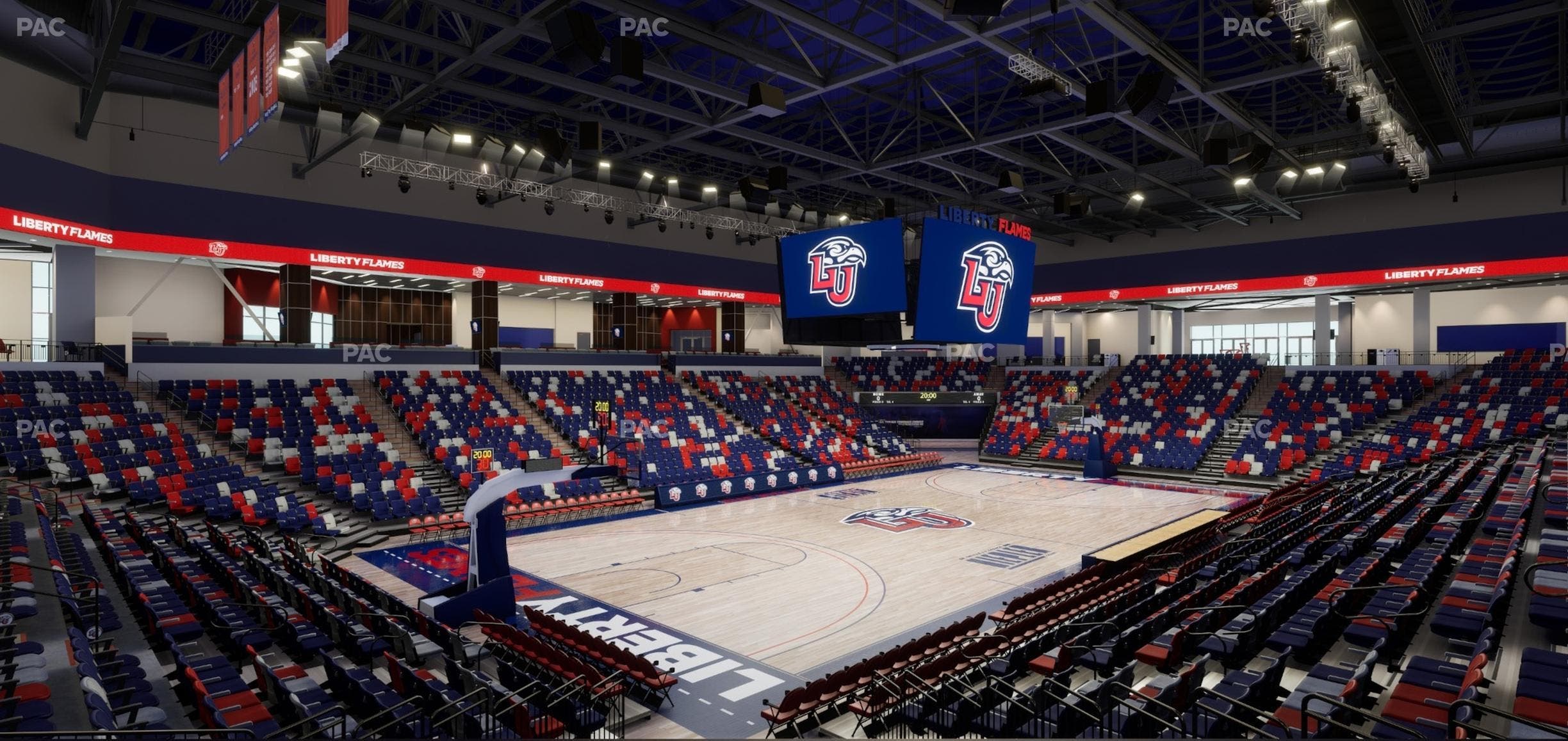 Liberty Arena - Section 16 Seat View
