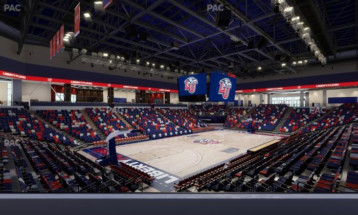 Liberty Arena - Section 16 Seat View