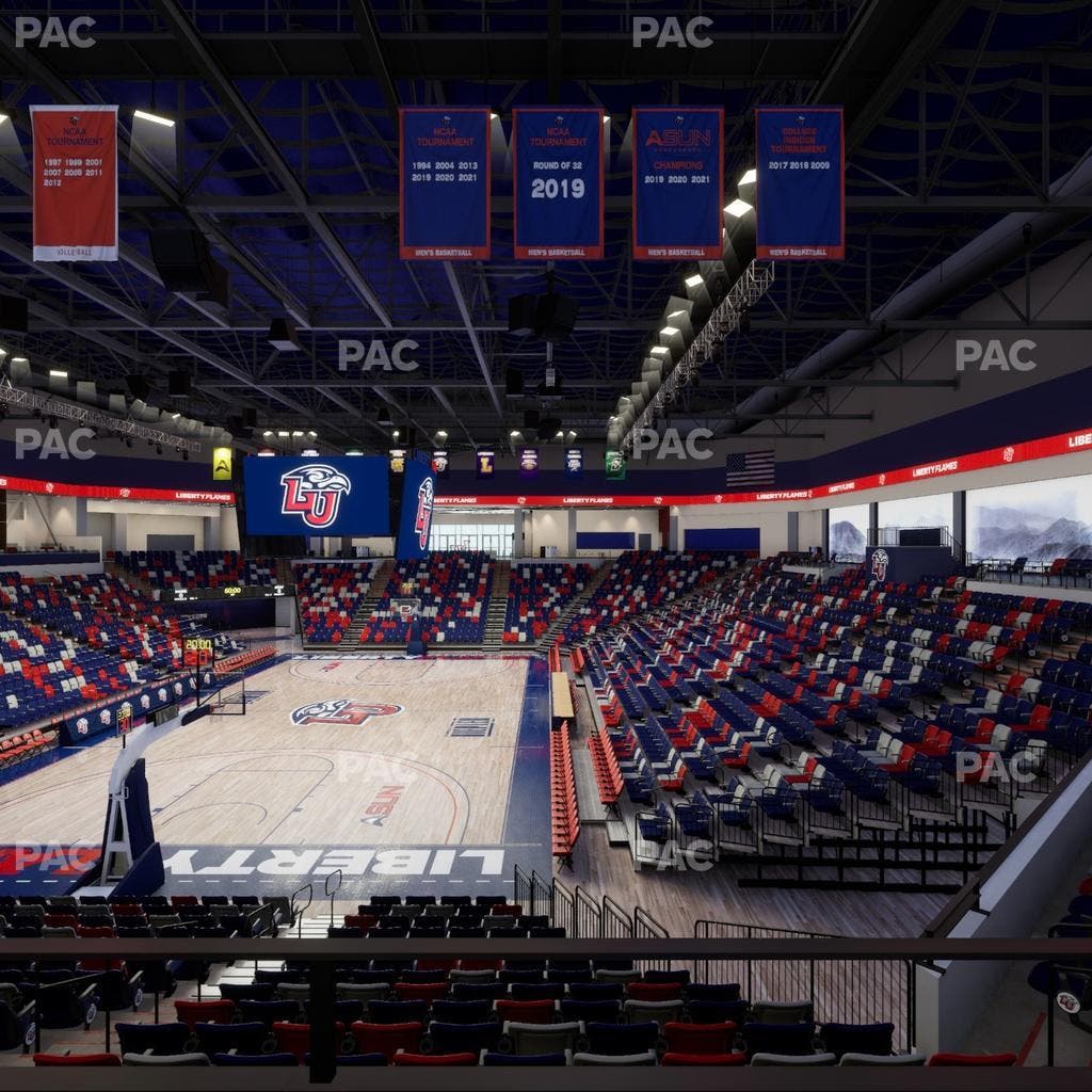 Liberty Arena - Section 17 Seat View