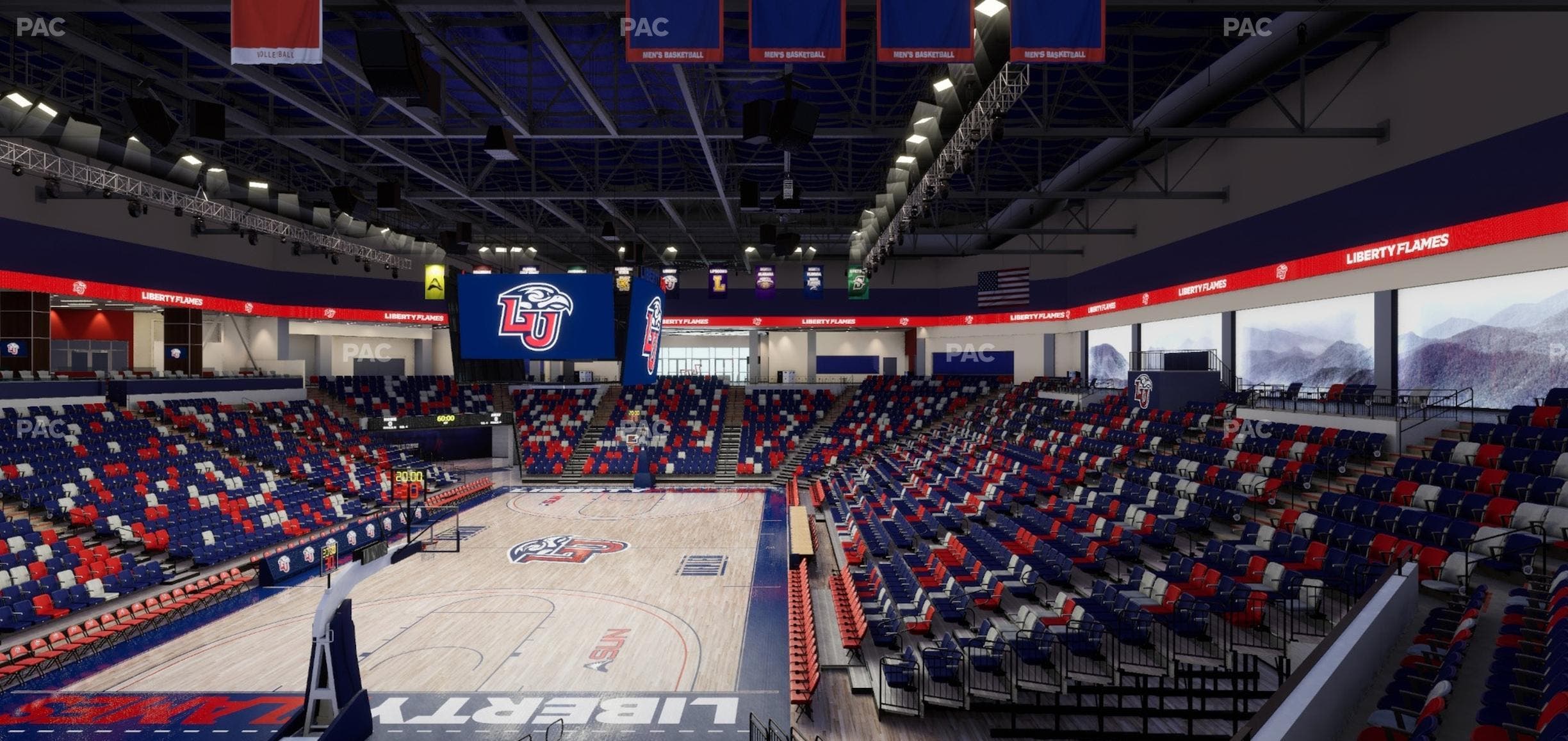 Liberty Arena - Section 17 Seat View